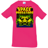 T-Shirts Hot Pink / 6 Months Space Predator Infant Premium T-Shirt