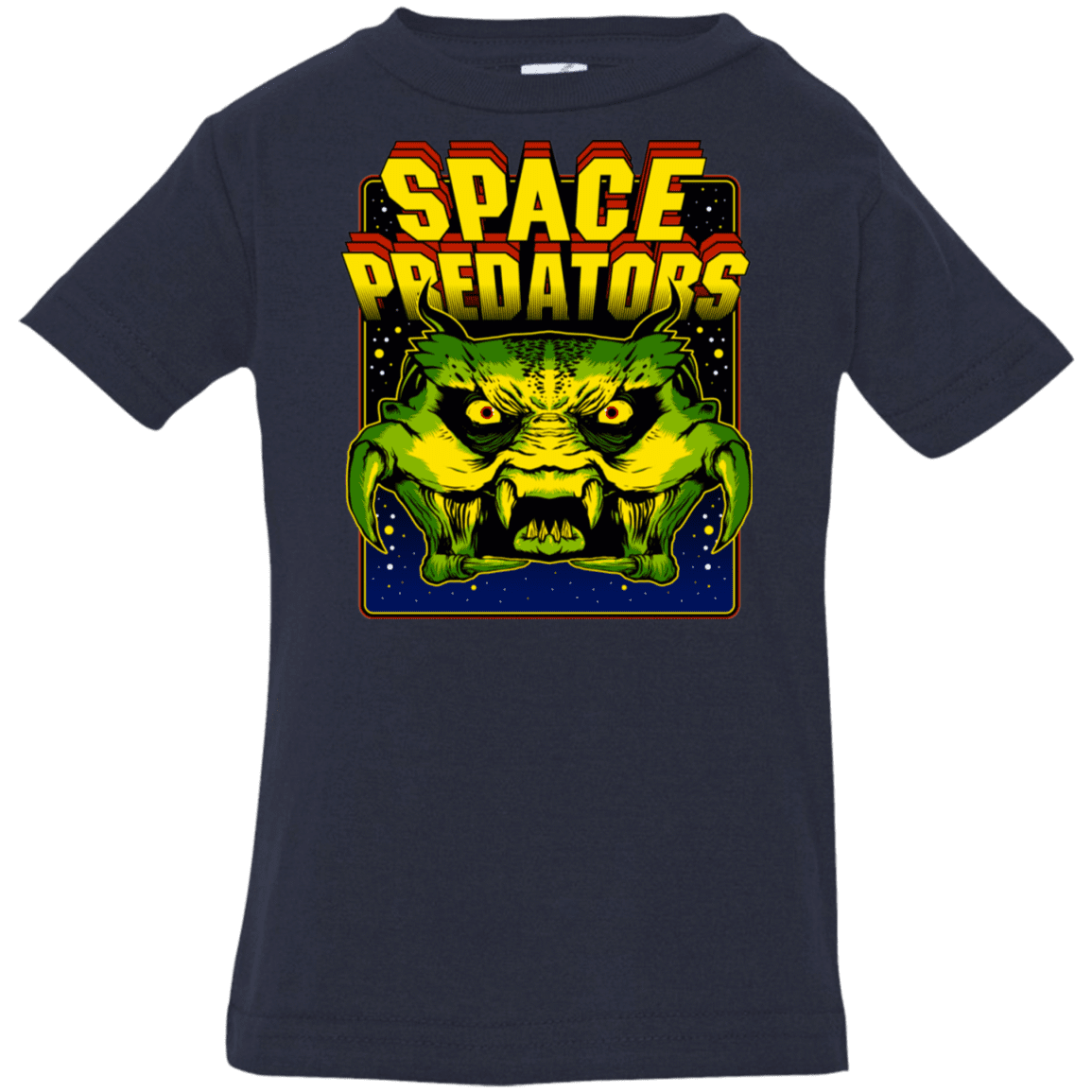 T-Shirts Navy / 6 Months Space Predator Infant Premium T-Shirt