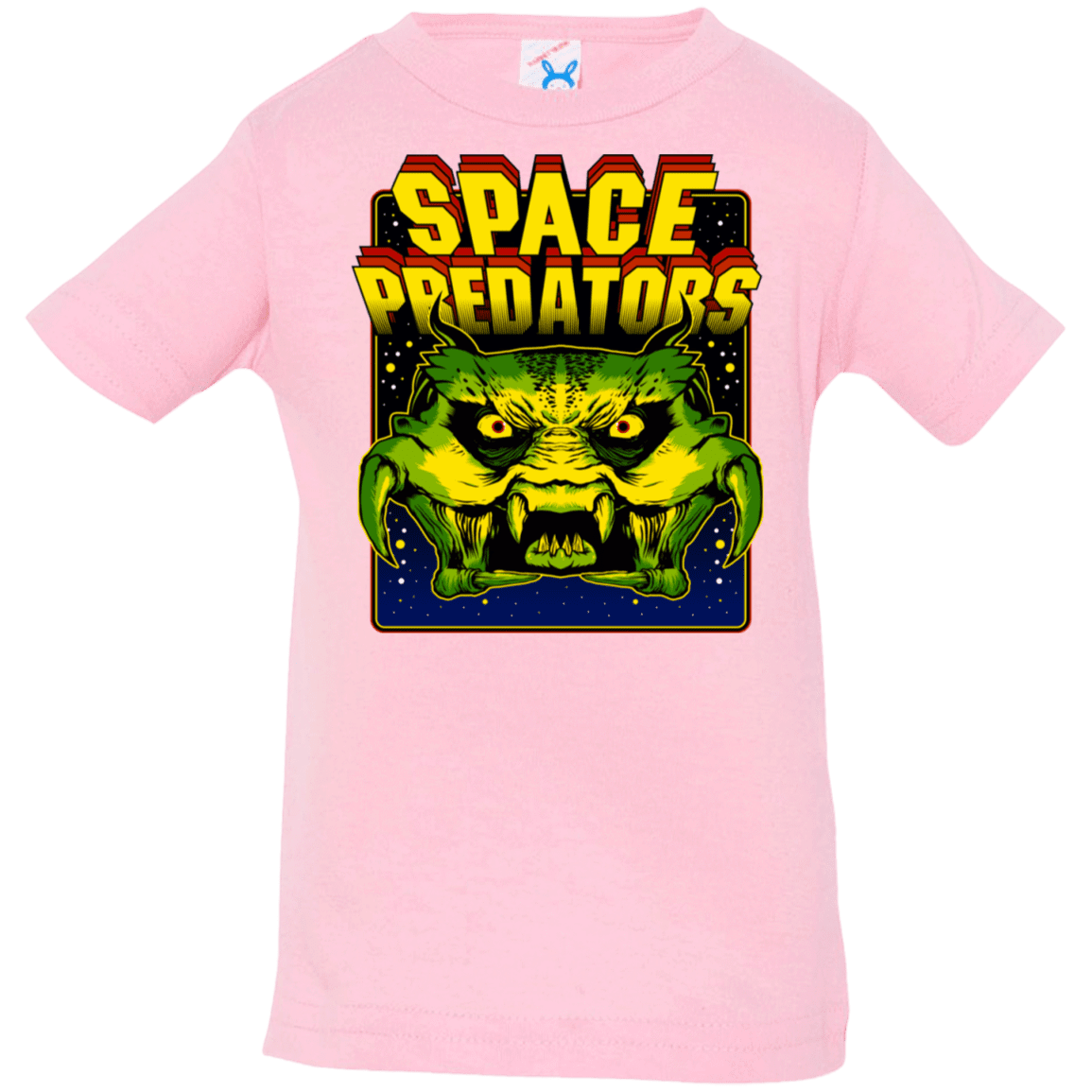 T-Shirts Pink / 6 Months Space Predator Infant Premium T-Shirt