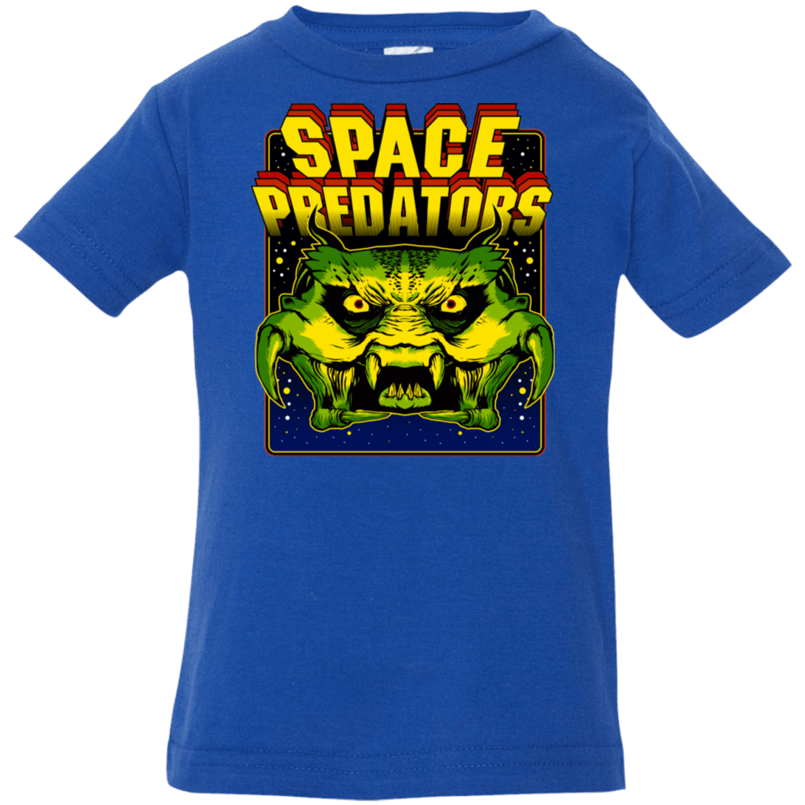 T-Shirts Royal / 6 Months Space Predator Infant Premium T-Shirt