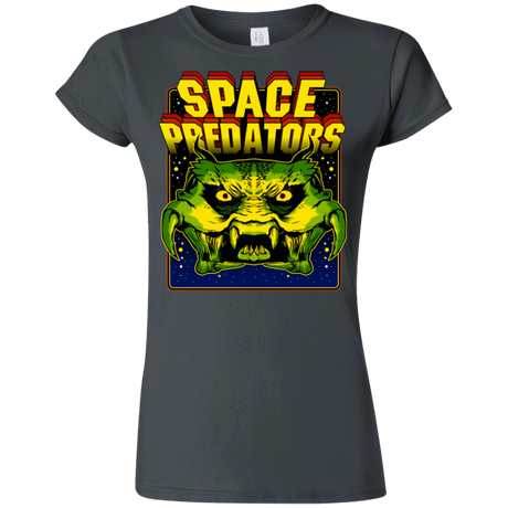 T-Shirts Charcoal / S Space Predator Junior Slimmer-Fit T-Shirt