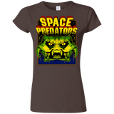 T-Shirts Dark Chocolate / S Space Predator Junior Slimmer-Fit T-Shirt