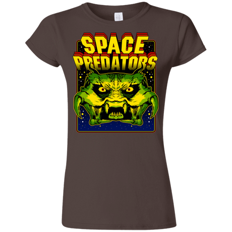 T-Shirts Dark Chocolate / S Space Predator Junior Slimmer-Fit T-Shirt