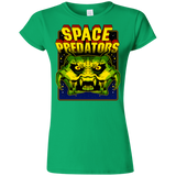 T-Shirts Irish Green / S Space Predator Junior Slimmer-Fit T-Shirt