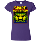 T-Shirts Purple / S Space Predator Junior Slimmer-Fit T-Shirt