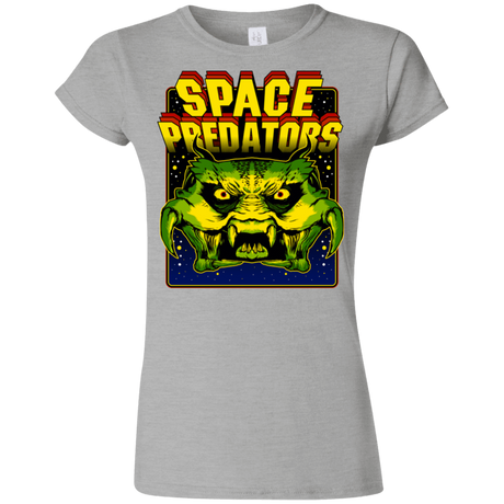 T-Shirts Sport Grey / S Space Predator Junior Slimmer-Fit T-Shirt