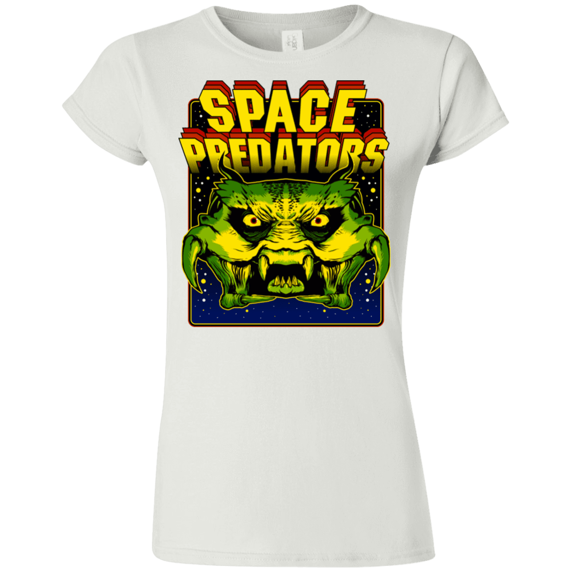 T-Shirts White / S Space Predator Junior Slimmer-Fit T-Shirt