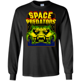 T-Shirts Black / S Space Predator Men's Long Sleeve T-Shirt