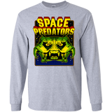 T-Shirts Sport Grey / S Space Predator Men's Long Sleeve T-Shirt