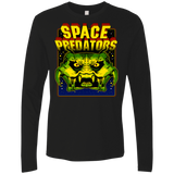 T-Shirts Black / S Space Predator Men's Premium Long Sleeve