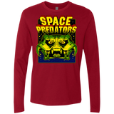 T-Shirts Cardinal / S Space Predator Men's Premium Long Sleeve