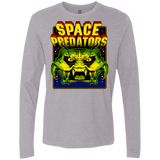T-Shirts Heather Grey / S Space Predator Men's Premium Long Sleeve