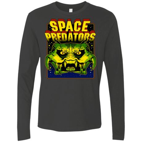 T-Shirts Heavy Metal / S Space Predator Men's Premium Long Sleeve