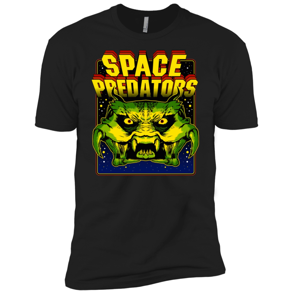 T-Shirts Black / X-Small Space Predator Men's Premium T-Shirt