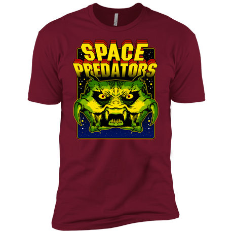 T-Shirts Cardinal / X-Small Space Predator Men's Premium T-Shirt