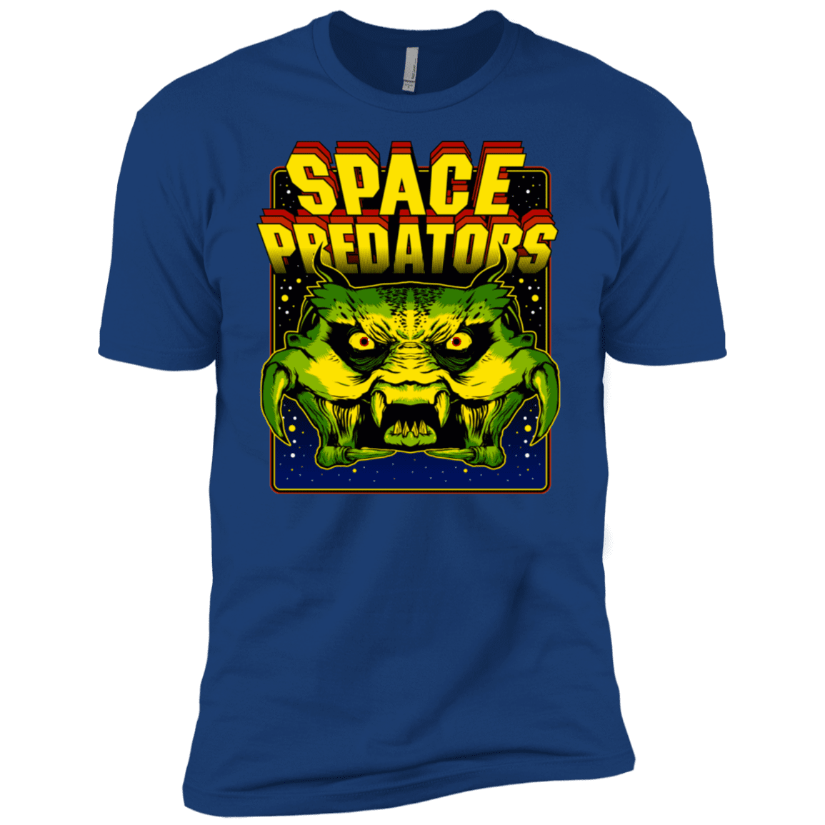 T-Shirts Royal / X-Small Space Predator Men's Premium T-Shirt