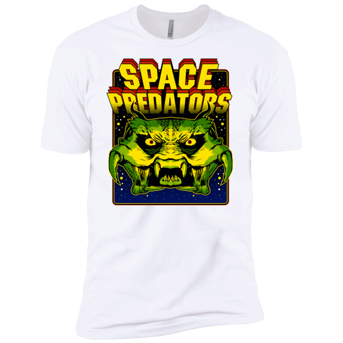 T-Shirts White / X-Small Space Predator Men's Premium T-Shirt