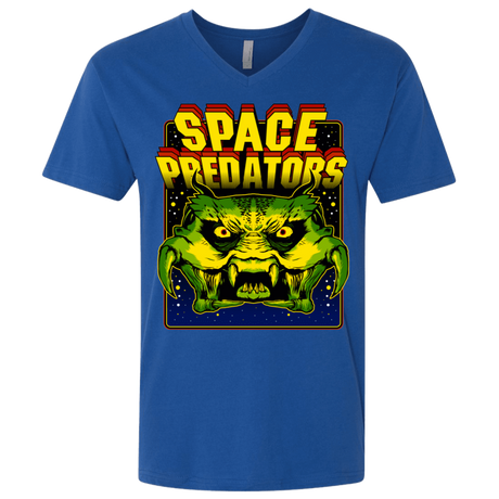 T-Shirts Royal / X-Small Space Predator Men's Premium V-Neck