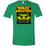 T-Shirts Heather Irish Green / M Space Predator Men's Semi-Fitted Softstyle