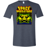 T-Shirts Heather Navy / S Space Predator Men's Semi-Fitted Softstyle