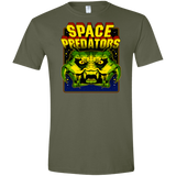 T-Shirts Military Green / S Space Predator Men's Semi-Fitted Softstyle