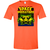 T-Shirts Orange / S Space Predator Men's Semi-Fitted Softstyle