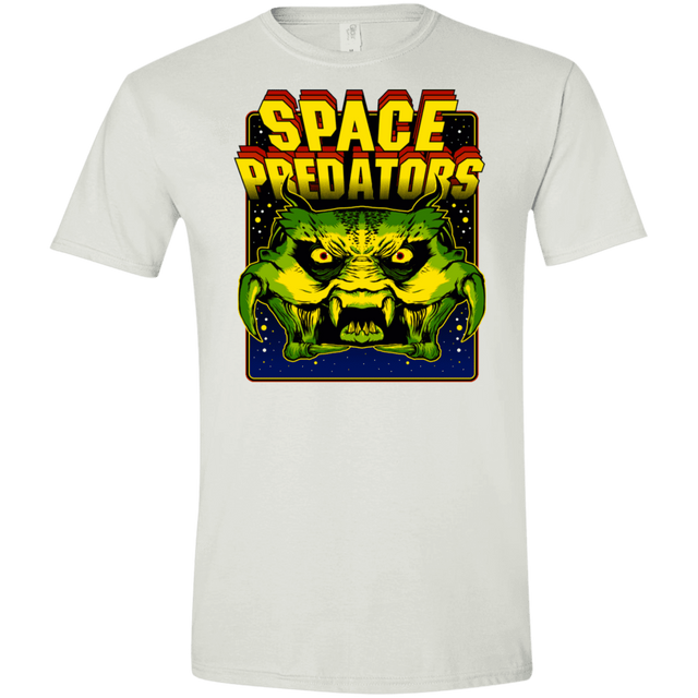 T-Shirts White / X-Small Space Predator Men's Semi-Fitted Softstyle