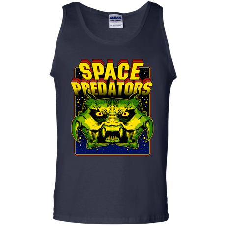 T-Shirts Navy / S Space Predator Men's Tank Top