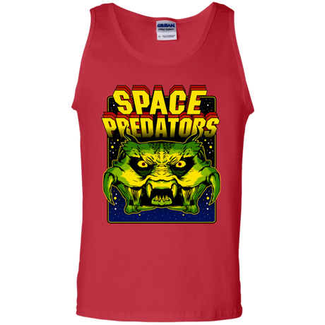 T-Shirts Red / S Space Predator Men's Tank Top
