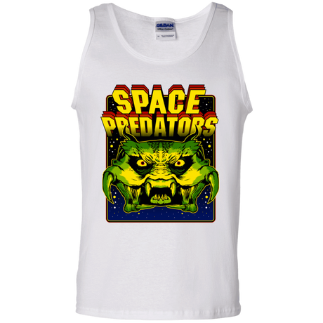 T-Shirts White / S Space Predator Men's Tank Top