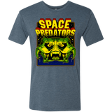 T-Shirts Indigo / S Space Predator Men's Triblend T-Shirt