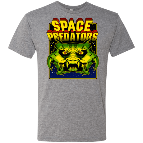 T-Shirts Premium Heather / S Space Predator Men's Triblend T-Shirt