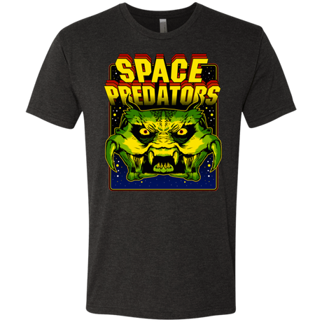 T-Shirts Vintage Black / S Space Predator Men's Triblend T-Shirt