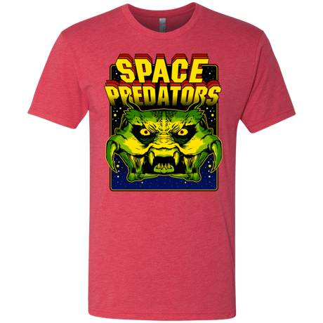 T-Shirts Vintage Red / S Space Predator Men's Triblend T-Shirt