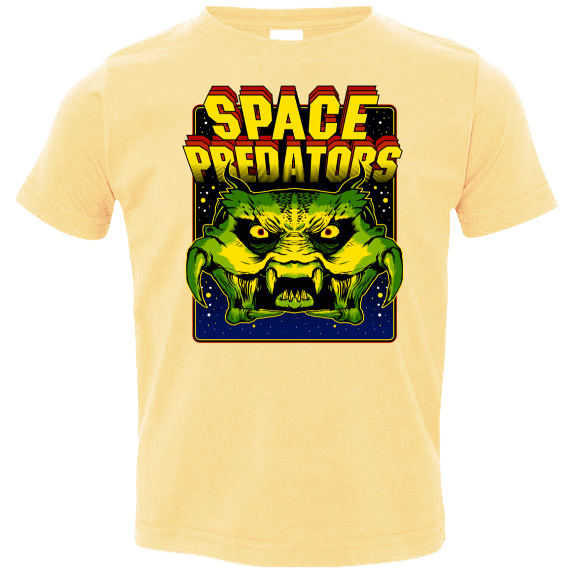 T-Shirts Butter / 2T Space Predator Toddler Premium T-Shirt