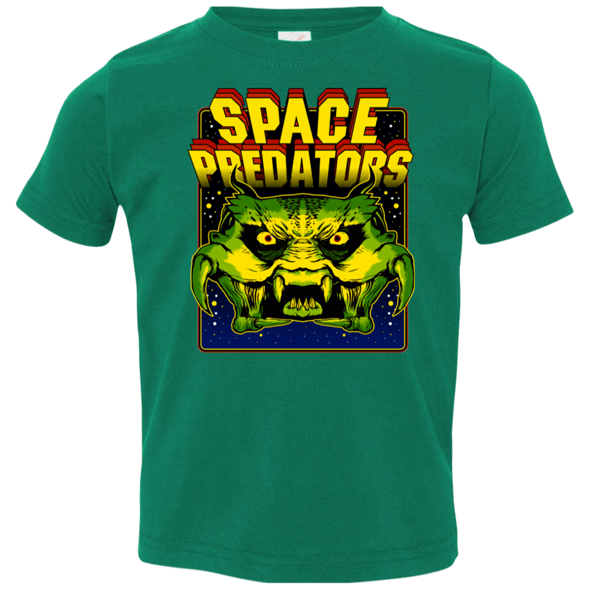 T-Shirts Kelly / 2T Space Predator Toddler Premium T-Shirt