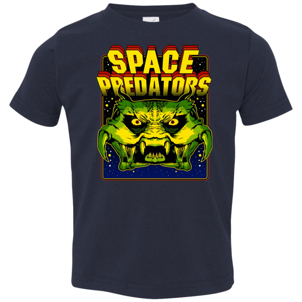 T-Shirts Navy / 2T Space Predator Toddler Premium T-Shirt