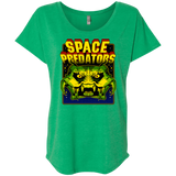 T-Shirts Envy / X-Small Space Predator Triblend Dolman Sleeve
