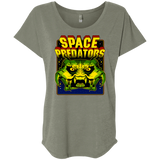 T-Shirts Venetian Grey / X-Small Space Predator Triblend Dolman Sleeve