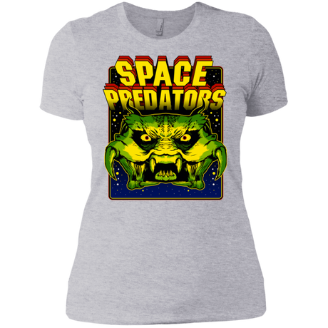 T-Shirts Heather Grey / X-Small Space Predator Women's Premium T-Shirt