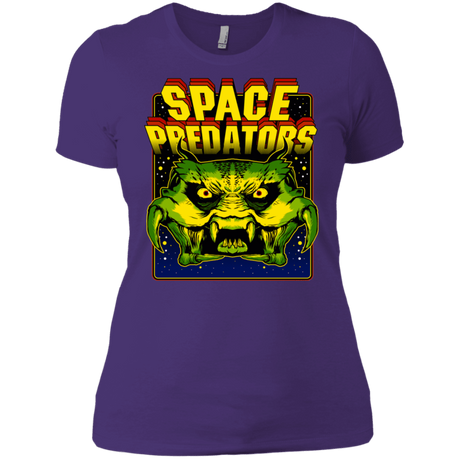 T-Shirts Purple Rush/ / X-Small Space Predator Women's Premium T-Shirt