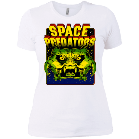 T-Shirts White / X-Small Space Predator Women's Premium T-Shirt