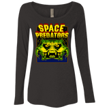 T-Shirts Vintage Black / S Space Predator Women's Triblend Long Sleeve Shirt