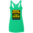 T-Shirts Envy / X-Small Space Predator Women's Triblend Racerback Tank