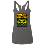 T-Shirts Premium Heather / X-Small Space Predator Women's Triblend Racerback Tank