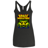 T-Shirts Vintage Black / X-Small Space Predator Women's Triblend Racerback Tank