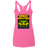 T-Shirts Vintage Pink / X-Small Space Predator Women's Triblend Racerback Tank