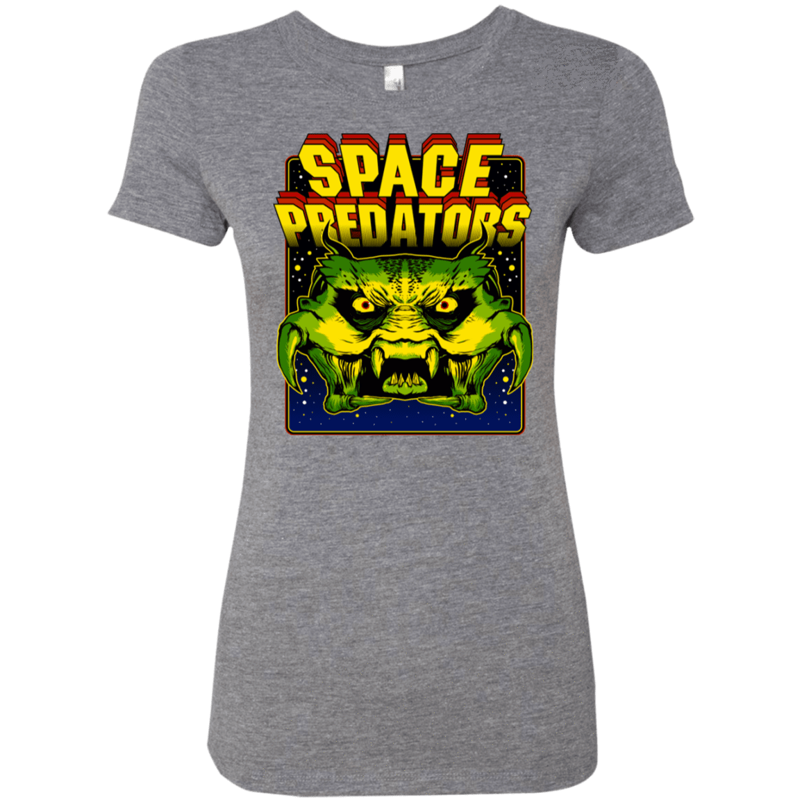 T-Shirts Premium Heather / S Space Predator Women's Triblend T-Shirt