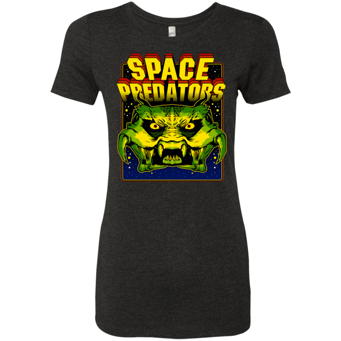 T-Shirts Vintage Black / S Space Predator Women's Triblend T-Shirt