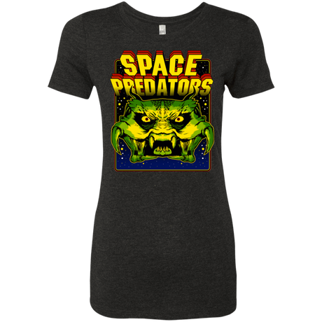 T-Shirts Vintage Black / S Space Predator Women's Triblend T-Shirt